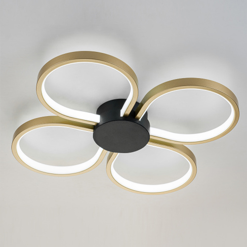 Потолочный светильник Escada 10243/4 LED 80W Gold/Black фото 4