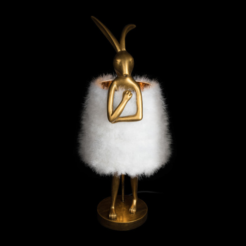 10315/B White fluff Настольная лампа LOFT IT Lapine фото 4