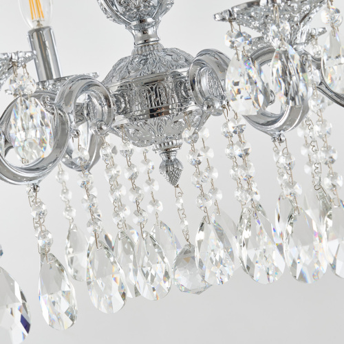 Люстра с хрустальными подвесками AL78101/6/175 A Ni Bohemia Ivele Crystal (Богемия Ивеле Кристалл) фото 5 Люстра с хрустальными подвесками AL78101/6/175 A Ni Bohemia Ivele Crystal (Богемия Ивеле Кристалл) фото 5