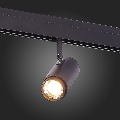 ST357.436.06 Магнитный трековый светильник ZOOM Черный LED 1*6W 3000K 667Lm Ra>80 10-60° IP20 L137xW SKYLINE 48 фото 6
