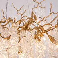 Люстра Cloyd HAOMA C6 / Ø40 см - латунь (арт.10978)