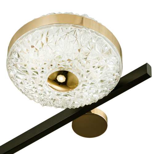 Потолочный светильник Escada 10219/6 LED*78W Black/Gold фото 6
