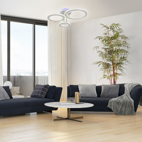 Потолочный светильник Escada 10297/3 LED*73W Chrome фото 6