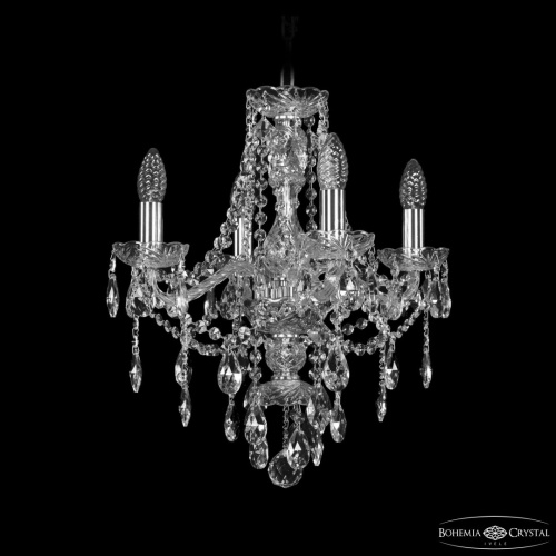 Люстра хрустальная 1415/4/141 Ni Bohemia Ivele Crystal (Богемия Ивеле Кристалл)