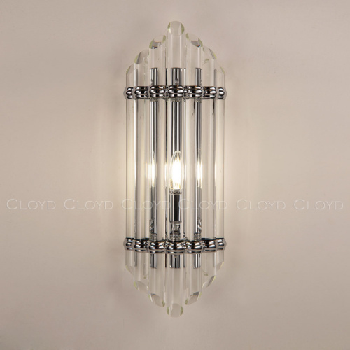 Бра Cloyd HARP W1 / выс. 50 см - хром (арт.20149) фото 4 Бра Cloyd HARP W1 / выс. 50 см - хром (арт.20149) фото 4