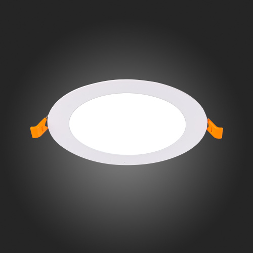 ST209.538.09 Св-к встр. Белый LED 1*9W 3000K 585Lm Ra80 110° IP20 D145xH8 90-265V Встраиваемые светильники фото 3