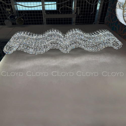 Люстра Cloyd ANTREA-B C1 / шир. 100 см - хром (арт.11629) фото 2