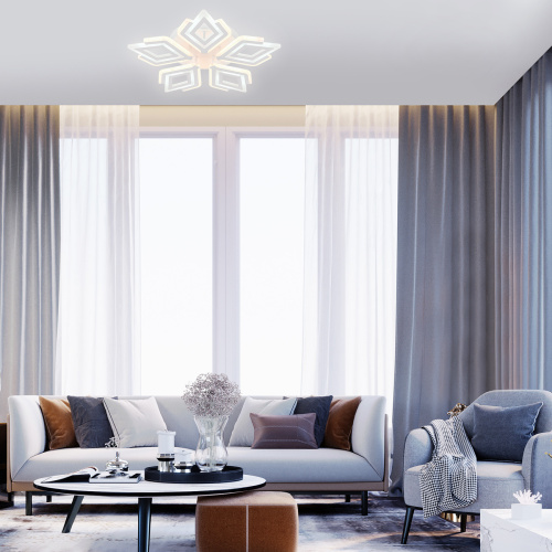 Потолочный светильник Escada 10288/5 LED*85W White фото 6 Потолочный светильник Escada 10288/5 LED*85W White фото 6