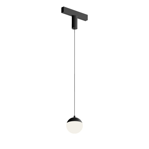 DK8056-BK Подвесной светильник SMART MOON 12W DIM 3000K-6000K, черный, алюминий, акрил фото 5