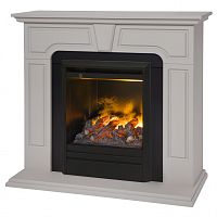 Электрокамин RealFlame Theodor Theodor BG латте с очагом Olympic 3D