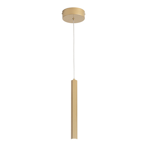 ST614.213.06 Светильник подвесной ST-Luce Золотистый/Золотистый LED 1*6W 4000K Подвесные светильники ST614.213.06 Светильник подвесной ST-Luce Золотистый/Золотистый LED 1*6W 4000K Подвесные светильники