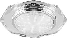 Светильник встраиваемый Feron DL4020-2 потолочный GX53 прозрачный