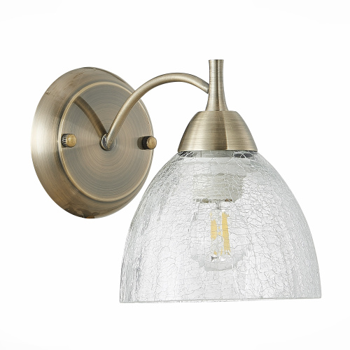 SLE104401-01 Светильник настенный Бронза/Прозрачный E27 1*60W фото 2