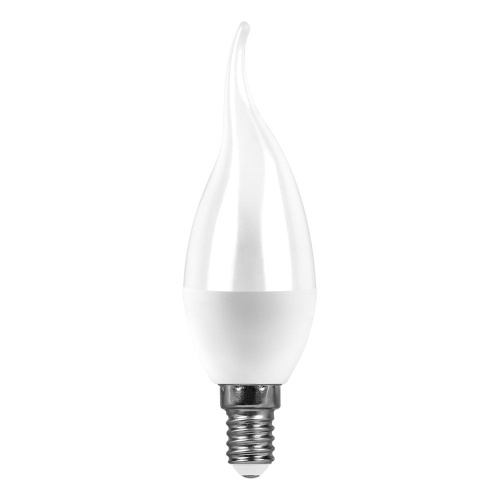 Лампа светодиодная Feron LB-97 Свеча на ветру E14 7W 175-265V 4000K фото 2