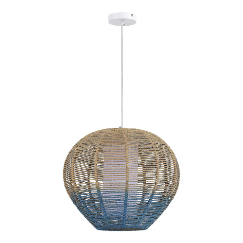 SL1514.513.01 Светильник подвесной ST-Luce Белый/Бежевый,Синий E27 1*40W VIMINI фото 4