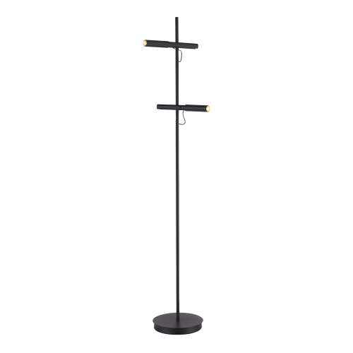SL6210.405.02 Светильник напольный ST-Luce Черный/Черный, Золотистый LED 2*3W 3000K LILT фото 8