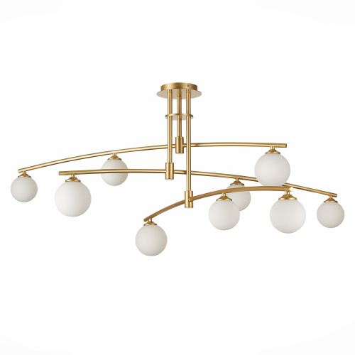 SL1208.302.09 Светильник потолочный ST-Luce Золотистый/Белый G9 9*5W SEMBRARE фото 2