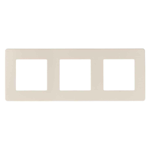 Рамка 3-постовая ЭРА 12 сатин слоновая кость 12-5103-02 Б0052520 Рамка 3-постовая ЭРА 12 сатин слоновая кость 12-5103-02 Б0052520