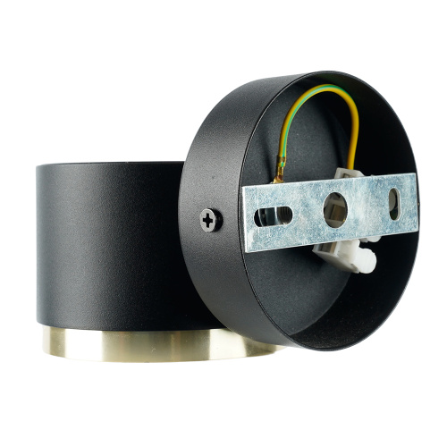 Светильник  настенный Feron HL4598  Barrel DUET 12W, 230V,GX53, черный + золото IP20 фото 7