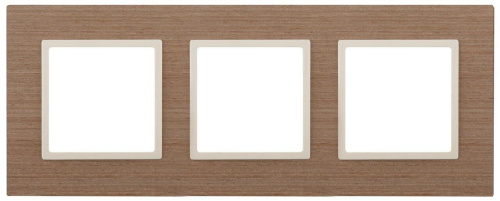 Рамка 3-постовая ЭРА Elegance 14-5303-07 Б0034578 Рамка 3-постовая ЭРА Elegance 14-5303-07 Б0034578