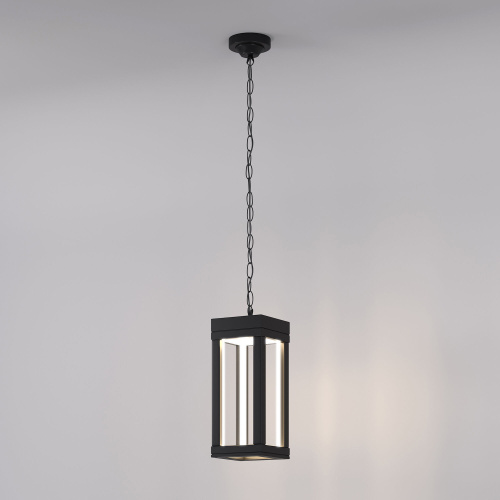 Уличный подвесной светодиодный светильник Frame LED IP54 1528 TECHNO LED черный фото 4