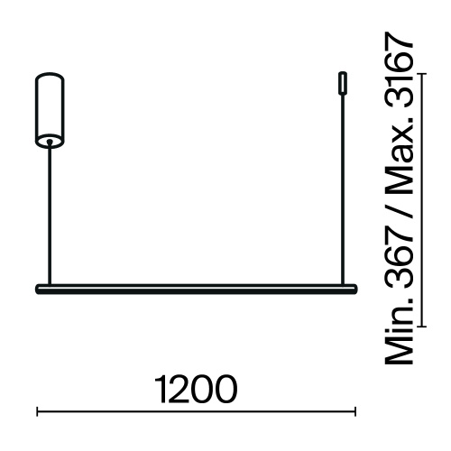 Подвесной светильник Maytoni MOD246PL-L24BK фото 5
