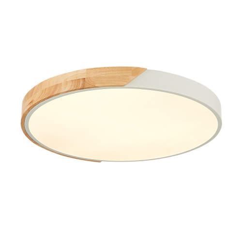 SLE200952-01 Светильник потолочный Белый, Светлое дерево/Белый LED 1*45W 3000K/4000K/6000K FESTA фото 7