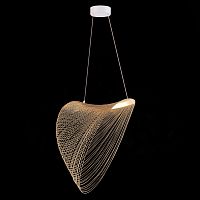 SL6900.503.24 Светильник подвесной ST-Luce Белый/Древесный LED 1*24W 4000K FOSSIL