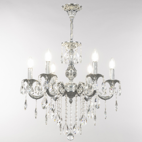 Люстра с хрустальными подвесками AL79101/6/175 B Ni Bohemia Ivele Crystal (Богемия Ивеле Кристалл) фото 3 Люстра с хрустальными подвесками AL79101/6/175 B Ni Bohemia Ivele Crystal (Богемия Ивеле Кристалл) фото 3