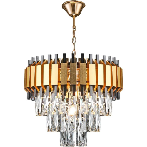 Подвесная люстра Reluce 02144-0.4-05 FGD+BK Подвесная люстра Reluce 02144-0.4-05 FGD+BK