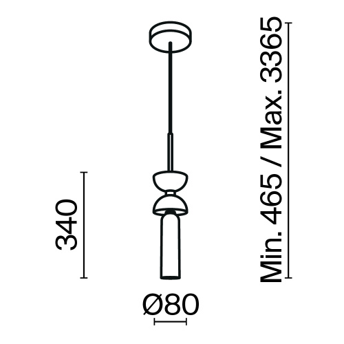 Подвесной светильник Maytoni MOD178PL-01B фото 3