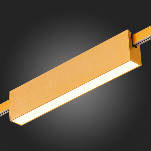 ST817.206.12 Магнитный трековый светильник FARM Золотистый LED 1*12W 3000K 580Lm Ra90 120 IP20 L232x FARM фото 6
