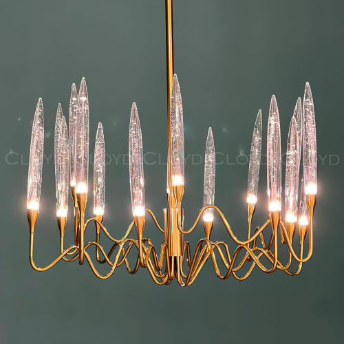 Люстра Cloyd ZOAR C16 / Ø70 см - латунь (арт.10765) фото 4