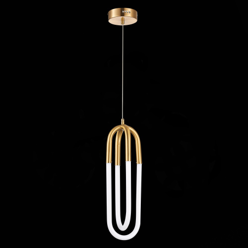 SL1579.303.02 Подвес ST-Luce Латунь/Латунь, Белый LED 2*14W 3000K MOFISTO фото 7
