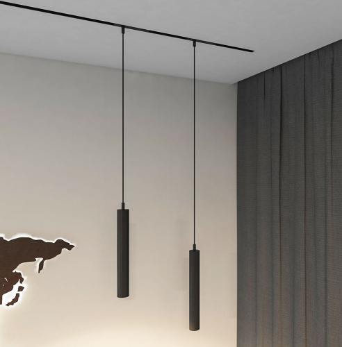 DK8008-BK Подвесной светильник SMART SPOT 9W DIM 2700K-6000K черный фото 7