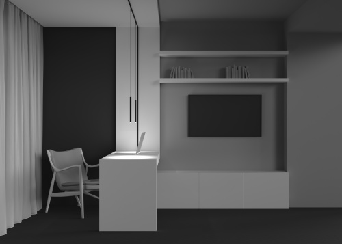 Трековый подвесной светильник Technical TR191-1-3W4K-M-B фото 3