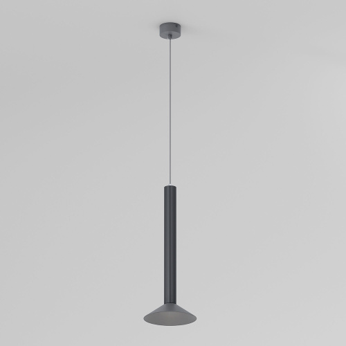 Светильник подвесной светодиодный Fest 7W 3000K графит 50315 LED фото 3