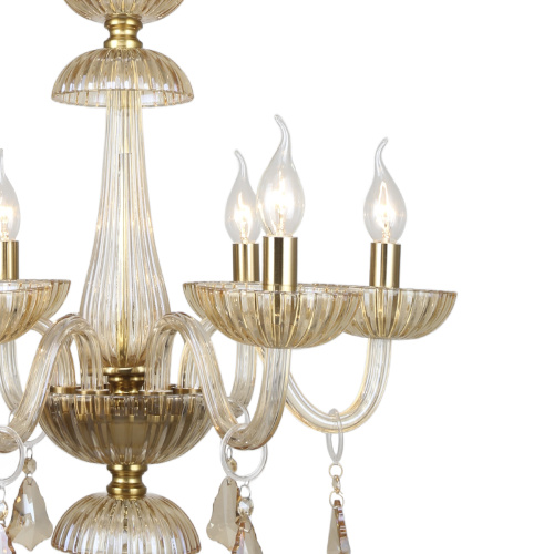 Подвесной светильник Escada 590/6PL E14*40W Gold фото 2