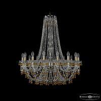 Люстра хрустальная 1410/16/300/h-95 Pa V1003 Bohemia Ivele Crystal (Богемия Ивеле Кристалл)