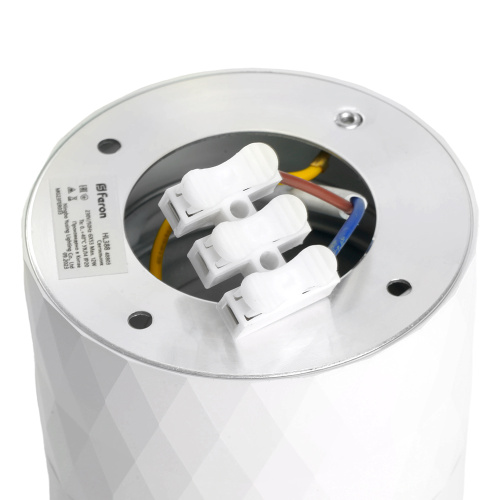 Светильник потолочный Feron HL388 Barrel PRISM GX53 12W 230V, белый фото 5