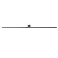 Настенный светильник Nowodvorski Spin Led L Black 10622