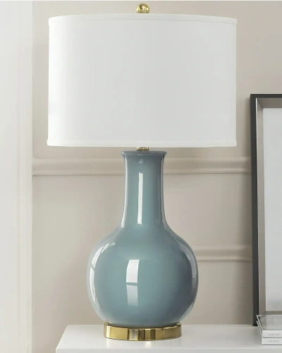 Бирюзовая настольная лампа "Майло" Бирюзовая настольная лампа "Майло"