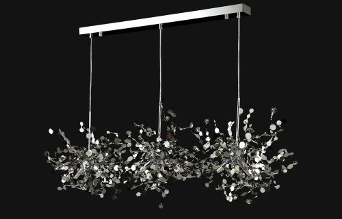 Светильник подвесной Crystal Lux GARDEN SP3х3 L1200 CHROME фото 4