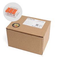 Универсальная компактная клемма 3-проводная STEKKER, LD221-613