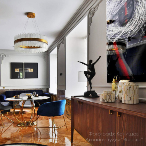 Люстра Cloyd CADANCE-A C1 / Ø80 см - латунь (арт.10333) фото 4