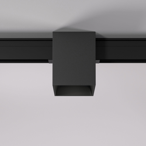 Трековый светильник 12W 4200K Solo чёрный Slim Magnetic 85055/01 фото 3