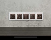 Лицевая панель AMBRELLA VOLT ALFA AP6405