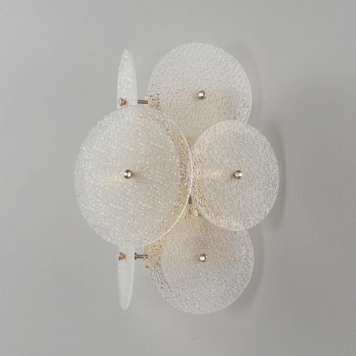 Бра Crystal Lux DANDELION AP2 GOLD фото 2