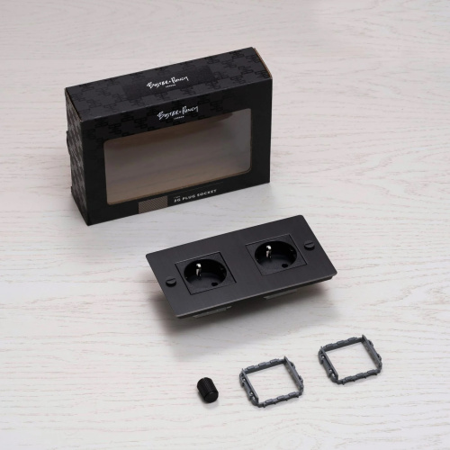 Розетка 2G Schuko Type F white фото 3