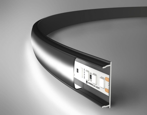 Профиль с рассеивателем Ambrella Illumination GP1600BK/BK фото 3